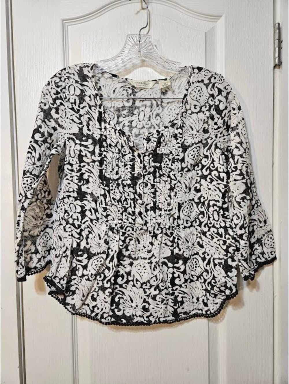 Denim & Supply Ralph Lauren Peasant Blouse Size Small Boho Cottagecore